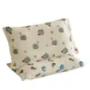 40*60 Algodón Puro Hilo de Doble Capa Funda de Almohada de Algodón Funda de Almohada para Niños 30X50 Guardería Protector de Núcleo de Almohada para Bebés