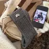 Meias Grossas de Inverno, Meias de Cano Médio, Cor Sólida Ovo, Malha Trançada Retrô, Quentes, Sem Costura, Espessas, Meias Largas para Mulheres