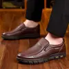 Zapatos de Piel Genuina para Hombres de Mediana Edad y Mayores, Talla Extra Grande, Suela Suave, Transpirables de Piel de Vaca, Zapatos de Papá, Talla Grande, Comercio Exterior, Zapatos para Hombre Aliexpress