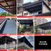 Aleación de Aluminio Gran Muralla Techo de Teja de Aluminio Pabellón Exterior Relleno de Algodón Aislante Toldo Habitación Solar Terraza Cobertizo Personalizado