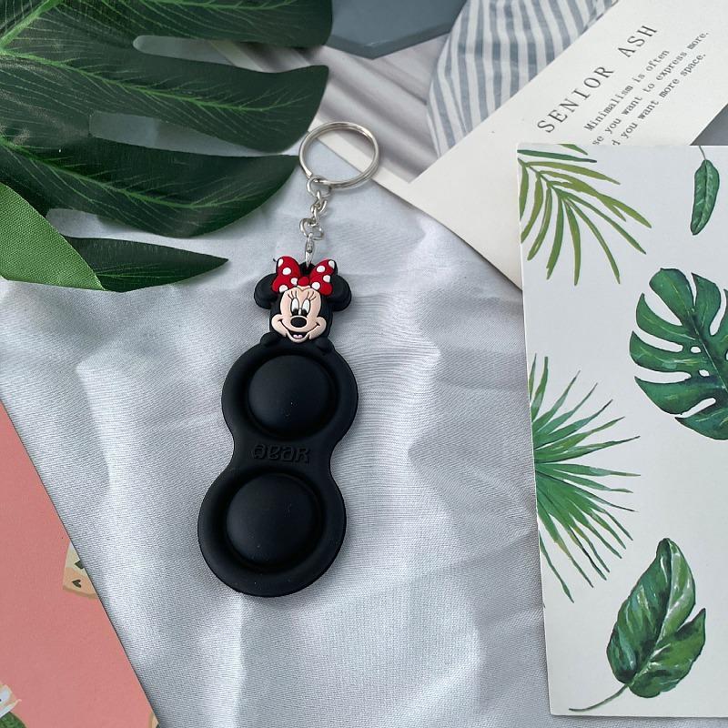 硅胶手指钥匙挂链 (13)