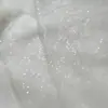 Malla Transparente con Lentejuelas Pieza Aleatoria Tela Bordada en Malla Tela para Vestido de Novia Tela para Ropa de Escenario Brillante