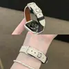 Adecuado para Apple S12S10987Se Correa de Reloj Starlight Kt Cat Moda Lujo Ligero Cuero Pulsera de Muñeca para Mujer Correa de Reloj