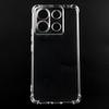 Adequado para Capa de Celular Redmi Note 13/13Pro/13Pro+, Capa Macia de TPU Transparente Anti-Queda nos Quatro Cantos