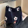 Bolsa de Tecido Transfronteiriça para Mulheres, Grande Capacidade, Nova Bolsa de Ombro Versátil Outono e Inverno 2026, Bolsa Saco Popular e Mais Vendida deste Ano