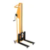 Mini Carretilla Elevadora Manual Portátil Apilador Manual de Carga Ligero Camión Pequeño de Elevación Camión de Elevación y Descarga para el Hogar
