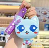 Mini Billetera de Silicona para Niños Llavero Bolso Exquisito para Pareja Colgante Cabeza de Moneda Bolsa de Almacenamiento para Auriculares Venta al por Mayor