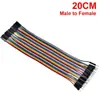 Cable de conexión de color DuPont línea hembra a hembra macho a hembra macho a macho 40P 10/15/30/20/40CM