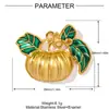 Retro Francés Calabaza Diablo Grande DIY Colgante de Acero Inoxidable Collar de Coche de Calabaza para Mujer Colgante de Joyería de Acero de Titanio