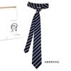Corbata de estudiante de alta calidad JK/DK para niñas, uniforme escolar, insignia a rayas, decoración de estilo universitario, estilo japonés moderno, hecha a mano para hombres.