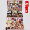 Popular set transfronterizo de accesorios para el cabello para niños, scrunchies en caja, ligas elásticas, pinzas para el cabello y accesorios para el cabello para niñas pequeñas