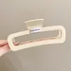 Pasador de Pelo de Acrílico Estilo Coreano para Mujer, Accesorio para el Cabello en la Parte Posterior de la Cabeza, Pasador Elegante, Pinza de Tiburón de Alta Calidad y Gama Alta