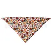 Fornecimento Transfronteiriço de Toalhas de Baba para Pets, Babadores para Gatos e Cachorros, Bandanas Triangulares para Pets, Toalhas de Baba para Cachorros, Gatos