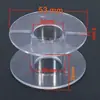 Estrutura de Indutor Transparente ABS Divisor de Frequência Bobina de Indutor Oca Carretel Suporte Redondo de Plástico Carretel de Fio Integrado Áudio