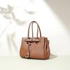 Bolso Nuevo Primavera y Verano 2026 Diseño de Nicho Gran Capacidad Piel Genuina Bolso de Hombro Cruzado Versátil para Mujer Bolso de Viaje