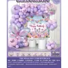 Set de Globos de Cumpleaños, Decoración para Fiesta de Cumpleaños de Novia en San Valentín, Globos de Papel de Aluminio, un Set Completo con un Toque de Lujo