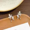 Frescura de Verano, Pendientes Florales Súper de Hada, Color Azul Nicho, Impresionantes y Versátiles, Pendientes Estilo Metal, Suaves Accesorios para Orejas
