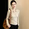 Suéter de tricô gola alta feminino, novo estilo outono, slim fit, projetado para sobreposição, preto, tamanho único