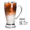 Caneca para Latte e Café Irlandês com Alça Taça para Vinho Quente Copo para Bebidas Copo de Vidro Copo de Água Copo para Café Gelado Copo para Coquetel Gelo