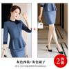 Traje Profesional para Mujer, Ropa de Trabajo para Recepción en Hotel/Joyería, Ropa de Trabajo para Salón de Belleza, Uniforme de Azafata, Absorbente del Sudor