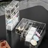 [Fábrica de Origen] Caja de Almacenamiento para Gafas de Estilo Cajón de Gran Capacidad, Caja de Almacenamiento Multicapa Desmontable a Prueba de Polvo para Gafas de Sol