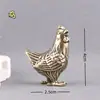 Juego Completo de Figuritas de los Doce Animales del Zodiaco de Latón: Rata, Buey, Tigre, Conejo, Dragón, Serpiente, Caballo, Oveja, Mono, Gallo, Perro, Cerdo. Set Completo de Figuras de Animales del Zodiaco