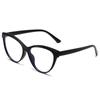 Gafas de Gato Populares de Internet Ins Wind Marco para Mujer Ajustable para Miopía Rostro Cuadrado Redondo Luz Azul Antirradiación Gafas Planas