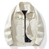 Otoño 2023 nueva moda Juvenil Versátil casual chaqueta ropa de cuero Marca de moda japonesa para hombre una pieza entrega