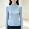 Suéter de tricô roxo, gola alta, modelagem justa, para mulheres, macio e confortável, cintura alta, único, adequado como camada interna para outono e inverno