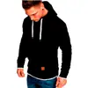Nuevo suéter pullover de entrenamiento fitness para hombre, color liso, costuras en el dobladillo, para deportes al aire libre, ocio