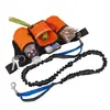 Bolsa de Cintura Esportiva Nova Transfronteiriça para Exterior Bolsa de Petiscos para Animal de Estimação Bolsa de Cintura Elástica para Cães Grandes Caminhada com Cães Corrida