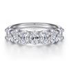 Anillo Oval de Zircón Plata Esterlina para Mujer Nicho de Alta Gama Europeo y Americano Transfronterizo Anillo de Plata 925 Anillo de Zircón