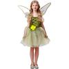 Comercio Exterior Transfronterizo Halloween Hada de las Flores Elfo de las Flores Alas Disfraz Juego Niños Terciopelo Dorado Repujado Lentejuela Traje