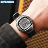 Artículos de Fábrica Reloj Digital Synoke para Hombre, Pantalla Grande, Retro Simple, Resistente al Agua, Luminoso, Reloj para Estudiante, Reloj Deportivo