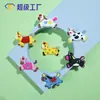 Venta directa del fabricante: Varios Accesorios de Flor de Zapato de Pony, Parches de Material de Goma Suave de PVC, Hebillas de Zapato, Accesorios para Zuecos DIY