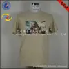 Camiseta de Verano Fina para Hombre de Cabello Liso Estampada Camisa Cultural de Algodón Negra Camisa Publicitaria de Comercio Exterior Logo Estampado