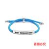 Pulsera Europea y Americana Multicolor de Cuerda Trenzada Transfronteriza Buen Esposo Conmemorativa Día de San Valentín Regalo de Navidad Pulsera de Acero Inoxidable Grabada