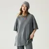 Suéter de cachemira, nueva colección otoño/invierno, de mujer, longitud media, manga de tres cuartos, capa base, jersey de lana estilo coreano