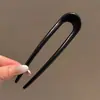Novo Grampo de Cabelo em U Estilo Chinês para Mulheres, Simples Grampo de Cabelo Estilo Antigo, Acessório de Cabelo Diário Moderno de Alta Qualidade