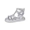Sandálias Infantis, Sapatos Romanos de Cano Alto para Crianças, Novos Sapatos de Verão para Crianças 2026, Sapatos de Praia Modernos e Versáteis para Meninas
