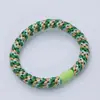 Cuerda de pelo trenzada de colores estilo Haaland, diadema deportiva de alta elasticidad, scrunchie antideslizante para hombres y mujeres, simple y versátil