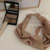 "El viento de la tarde es muy suave" ropa interior de color suave para niñas cintura media-alta elástica cómoda antibacteriana color liso triángulo