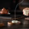 Suporte de Incenso Ruyi Celadon para Varetas de Incenso, Decoração de Casa Estilo Zen, Ornamento de Sala de Chá Estilo Chinês, Incensário de Cerâmica, Queimador de Sândalo