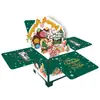 Mariposa de Colores 3D Caja Creativa Pop-Up 3D Tarjeta de Felicitación Día de San Valentín Día de la Madre Día del Maestro Cumpleaños Deseo