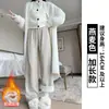 Pantalones de otoño grises para mujer, nuevos pantalones casuales de talle alto y caída suave, pantalones de pierna ancha de punto estilo perezoso para petite