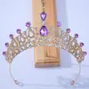Tiara Coroa de Noiva Liga de Metal Incrustada com Strass e Cristais Acessórios de Cabelo para Vestido de Casamento Acessórios Mais Vendidos na Amazon Aniversário Acessórios Venda por Atacado