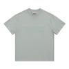 Camiseta de manga corta holgada informal con letras ESENCIALES de High Street para hombre y mujer, ideal para parejas, con el tema de la NIEBLA de FEAR OF GOD.