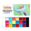 Paleta de 20 colores de aceite para rostro, pintura corporal, maquillaje de escenario, pintura facial, Halloween, paleta de maquillaje transfronterizo, mascarada