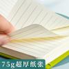 Cuaderno Estudiante Sijin con Tapa de Cuero y Correa Mini Cuaderno de Bolsillo A7 Mini Bloc de Notas Cuaderno de Cuero Suave Cuaderno Pequeño Portátil