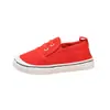 Fabricante Calzado de Lona Infantil Listo para Usar de Primavera y Otoño Europeo y Americano con Correas y Cubrepies, Zapatos de Tela Suaves de Suela Blanda Casual para Niños y Niñas